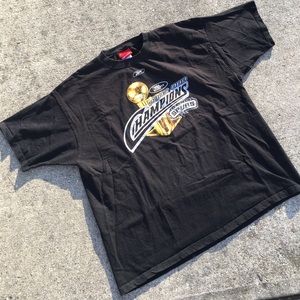 2003 Spurs Reebok NBA Finals T shirt